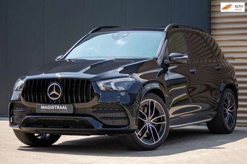 Zwart, metallic lak Gebruikt 2020 Mercedes GLE450 AMG Premium Plus SUV | € 69.900 (Eerlijke prijs) - Afbeelding 1/4