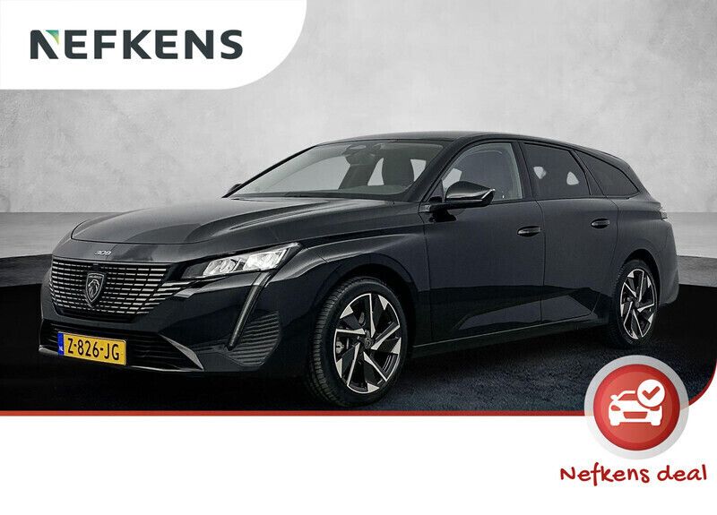 Zwart Gebruikt 2024 Peugeot 308 Allure Stationwagen | € 28.900 (Goede deal) - Afbeelding 1/4