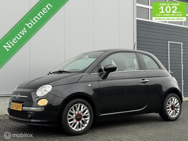 Zwart Gebruikt 2015 Fiat 500 Hatchback | € 6.195 (Goede deal) - Afbeelding 1/4