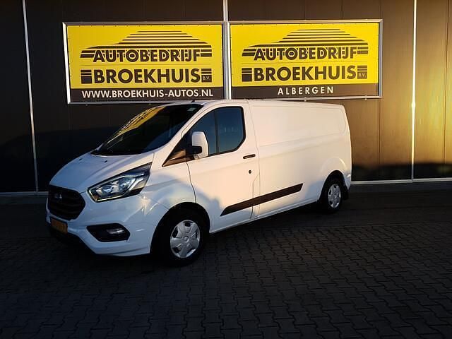 Wit Gebruikt 2018 Ford Transit Custom Trend Van | € 4.999 - Afbeelding 1/4