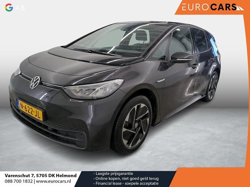 Grijs Gebruikt 2021 VW ID.3 Pro Hatchback | € 17.450 (Goede deal) - Afbeelding 1/4