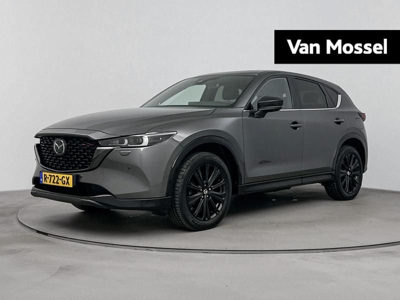 Grijs Gebruikt 2022 Mazda CX-5 Sportive SUV | € 36.440 (Iets duurder) - Afbeelding 1/4