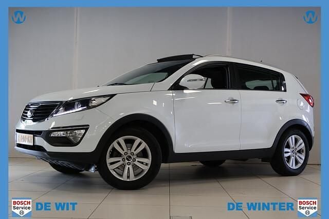 Wit Gebruikt 2013 Kia Sportage Plus SUV | € 11.950 (Eerlijke prijs) - Afbeelding 1/4