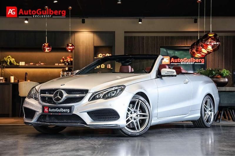 Grijs Gebruikt 2013 Mercedes E400 Prestige Cabriolet | € 24.900 - Afbeelding 1/4
