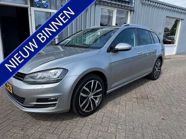 Grijs Gebruikt 2014 VW Golf VII Highline Stationwagen | € 7.650 (Goede deal) - Afbeelding 1/4