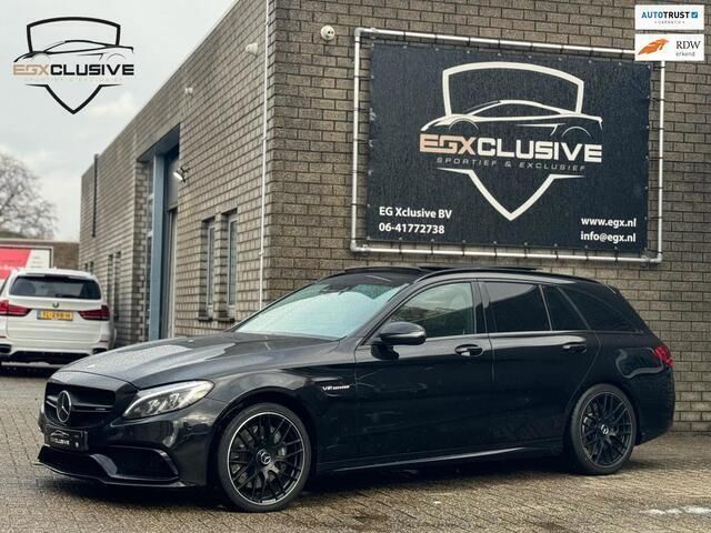 Zwart Gebruikt 2016 Mercedes C63 AMG AMG Edition 1 Stationwagen | € 36.450 (Eerlijke prijs) - Afbeelding 1/4