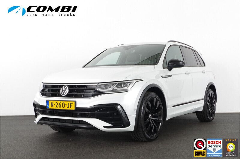 Wit Gebruikt 2021 VW Tiguan R-line SUV | € 25.545 (Super prijs) - Afbeelding 1/4