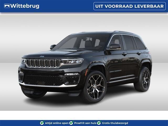 Zwart Nieuw 2024 Jeep Grand Cherokee Summit SUV | € 99.888 - Afbeelding 1/4
