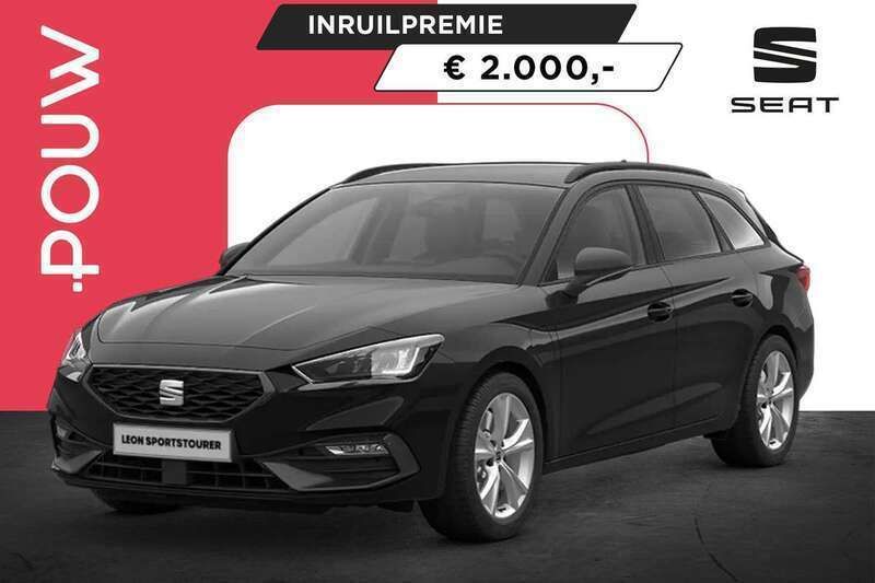 Zwart, metallic lak Nieuw 2025 Seat Leon Business Stationwagen | € 39.450 (Iets duurder) - Afbeelding 1/4