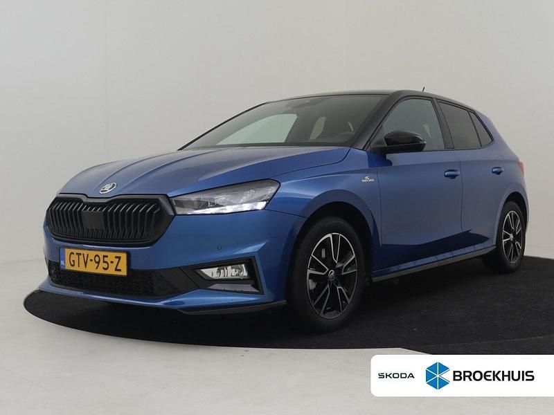 Occasion Skoda Fabia Monte Carlo 116 PK (85 kW) 2024 Blauw (metallic) Hatchback