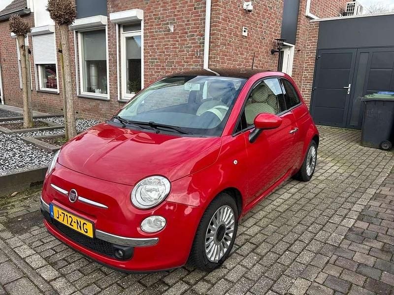 Rood Gebruikt 2013 Fiat 500 Hatchback | € 3.750 (Super prijs) - Afbeelding 1/4