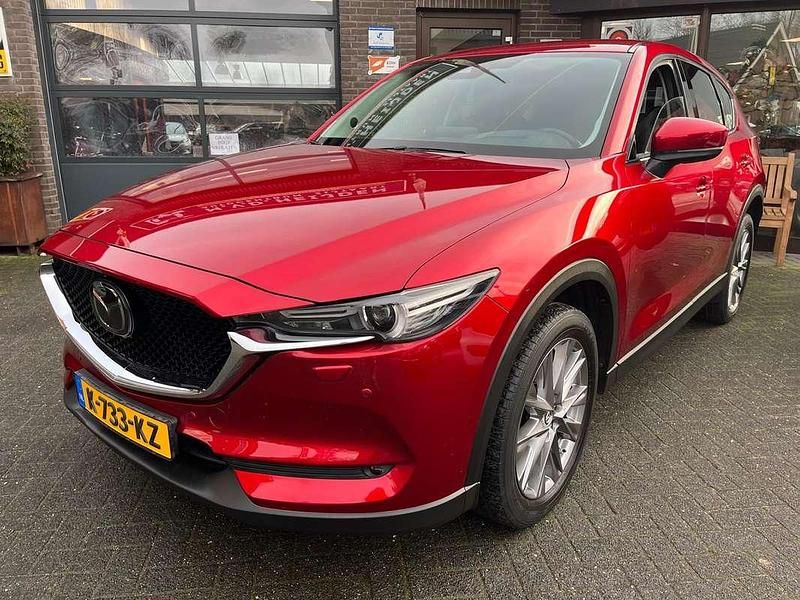 Rood (metallic) Occasion 2021 Mazda CX-5 Luxury SUV | € 25.950 (Goede deal) - Afbeelding 1/4