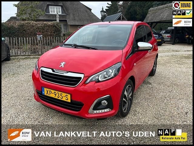 Rood Gebruikt 2019 Peugeot 108 Allure Hatchback | € 7.850 (Super prijs) - Afbeelding 1/4