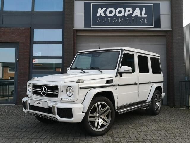 Wit Gebruikt 2002 Mercedes G500 AMG SUV | € 29.940 - Afbeelding 1/4
