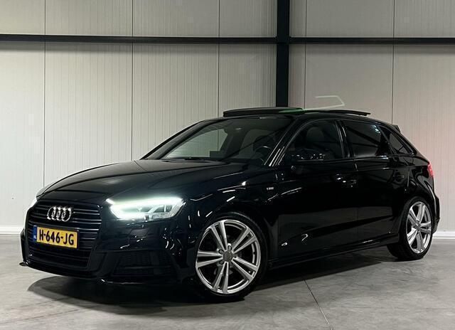 Zwart Gebruikt 2020 Audi A3 Sportback S-Line Hatchback | € 21.400 (Goede deal) - Afbeelding 1/4