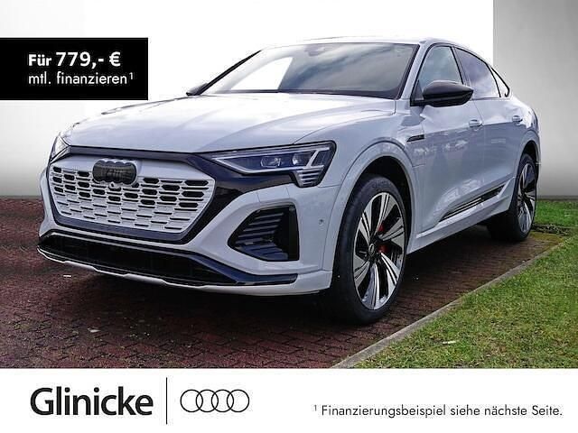 Wit Gebruikt 2024 Audi Q8 e-tron S-Line SUV | € 76.139 (Duur) - Afbeelding 1/4