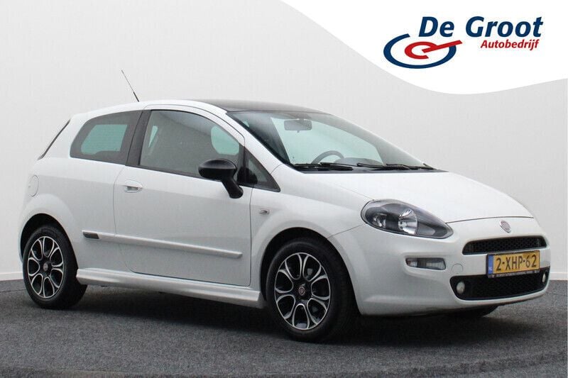 Wit Gebruikt 2014 Fiat Punto Racing Hatchback | € 4.950 (Eerlijke prijs) - Afbeelding 1/4
