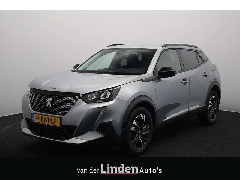 Grijs Gebruikt 2022 Peugeot 2008 Allure SUV | € 15.950 (Super prijs) - Afbeelding 1/4