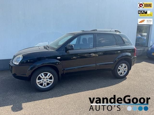Zwart Gebruikt 2008 Hyundai Tucson Style SUV | € 3.450 (Eerlijke prijs) - Afbeelding 1/4