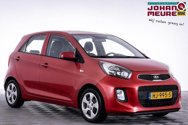 Rood Gebruikt 2016 Kia Picanto Comfort Hatchback | € 7.990 (Eerlijke prijs) - Afbeelding 1/4