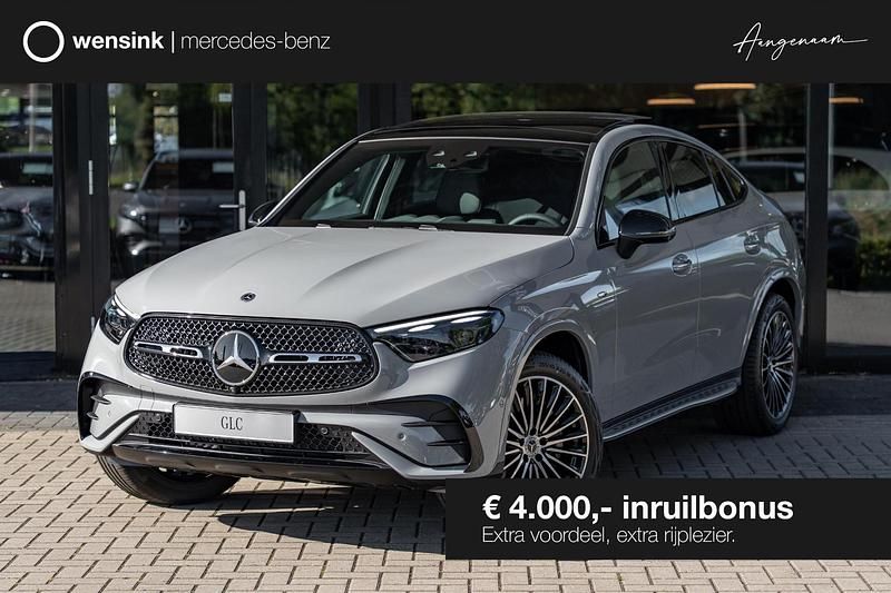 Grijs Nieuw 2025 Mercedes GLC300 Sport Edition Coupé | € 92.025 (Duur) - Afbeelding 1/4