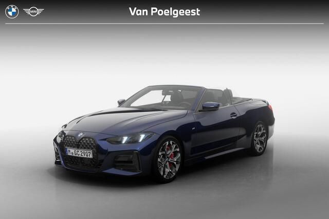 Bmw individual tansanit metallic (c3z) (metallic) Nieuw 2025 BMW 420 M Sport Cabriolet | € 89.239 (Super prijs) - Afbeelding 1/4