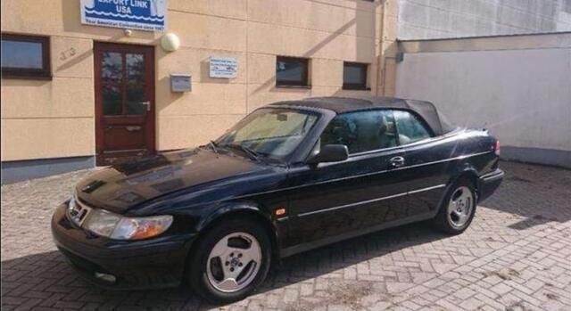 Zwart Gebruikt 1999 Saab 9-3 Cabriolet Cabriolet | € 1.950 - Afbeelding 1/4