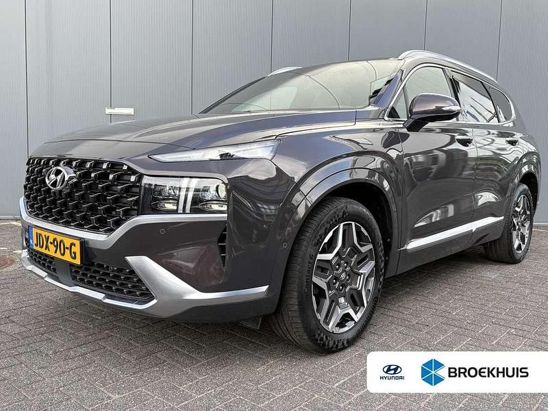 Grijs Gebruikt 2022 Hyundai Santa Fe Premium SUV | € 40.900 (Eerlijke prijs) - Afbeelding 1/4