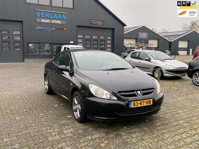 Occasion Peugeot 307 CC 109 PK (80 kW) 2005 Zwart Cabriolet