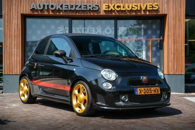Zwart Gebruikt 2015 Fiat 500 Abarth Hatchback | € 10.900 - Afbeelding 1/4