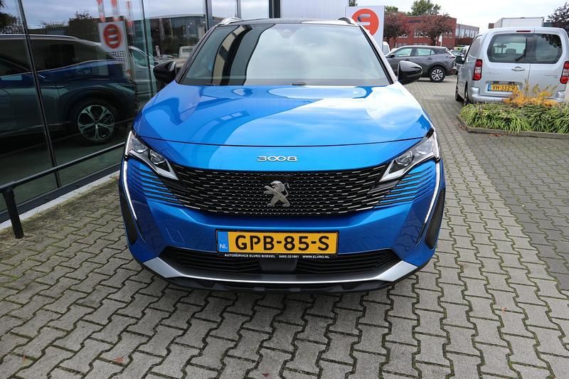 Occasion Peugeot 3008 GT 131 PK (96 kW) 2021 Blauw, metallic lak SUV
