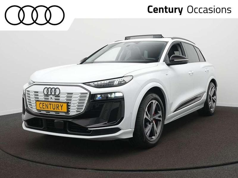 Wit Gebruikt 2025 Audi Q6 e-tron Advanced SUV | € 74.900 (Iets duurder) - Afbeelding 1/4