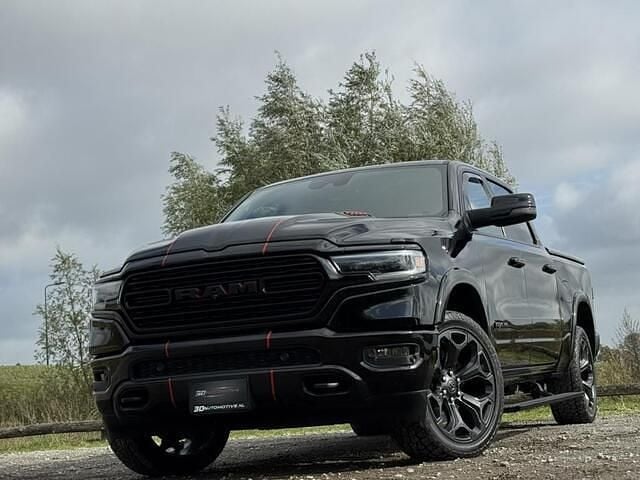 Zwart Gebruikt 2020 Dodge Ram Limited Pickup | € 51.500 (Goede deal) - Afbeelding 1/4