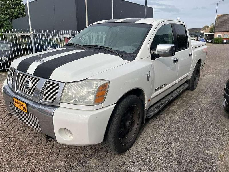 Wit Gebruikt 2005 Nissan Titan Pickup | € 10.500 - Afbeelding 1/4