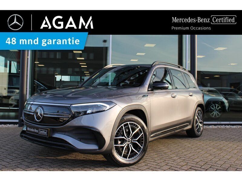Grijs Gebruikt 2022 Mercedes EQB350 AMG line SUV | € 41.450 - Afbeelding 1/4