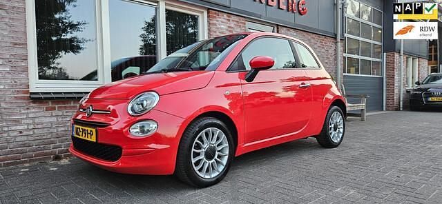 Rood Gebruikt 2017 Fiat 500 Pop Hatchback | € 6.950 (Eerlijke prijs) - Afbeelding 1/4