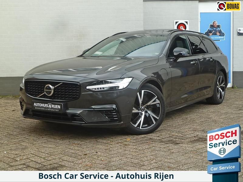 Grijs Gebruikt 2021 Volvo V90 R-Design Stationwagen | € 42.945 (Eerlijke prijs) - Afbeelding 1/4