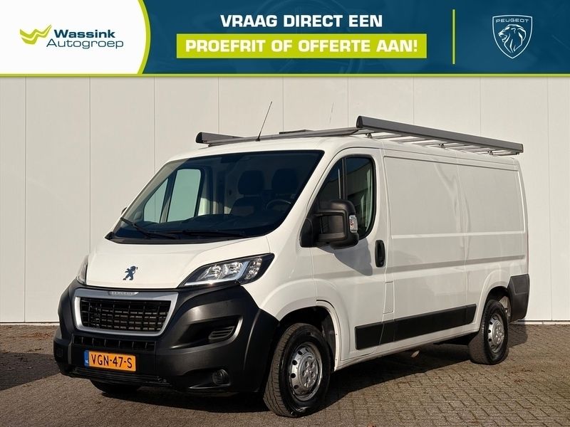 Wit Gebruikt 2020 Peugeot Boxer Premium Van | € 17.712 - Afbeelding 1/4