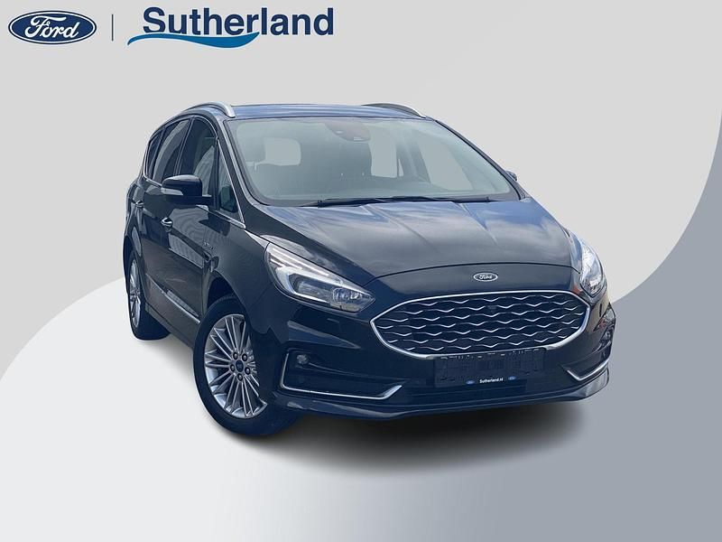Zwart Gebruikt 2023 Ford S-MAX Vignale MPV | € 32.900 - Afbeelding 1/4