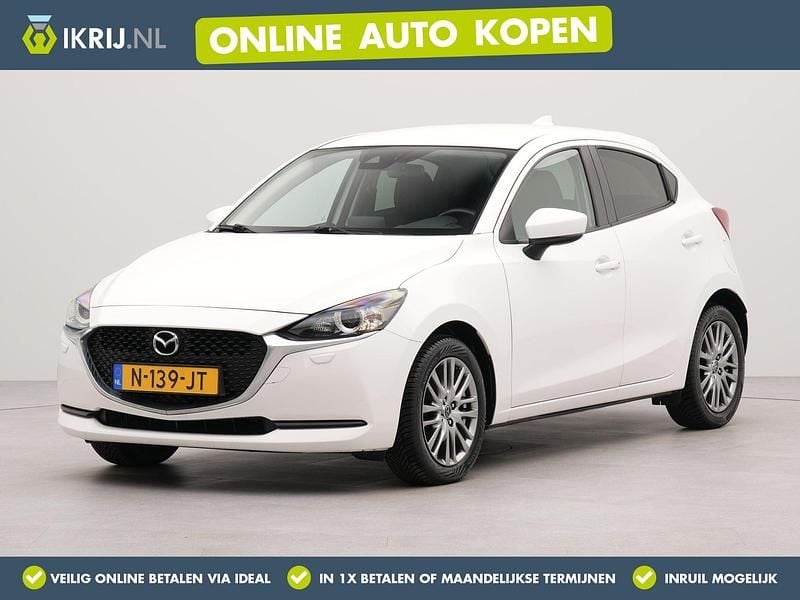 Wit Gebruikt 2021 Mazda 2 Style Hatchback | € 13.950 (Goede deal) - Afbeelding 1/3