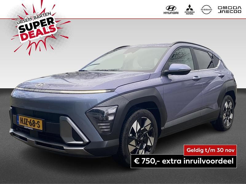Blauw metallic Gebruikt 2025 Hyundai Kona Comfort SUV | € 31.430 (Eerlijke prijs) - Afbeelding 1/4