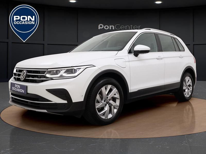 Wit Gebruikt 2021 VW Tiguan Elegance SUV | € 28.850 (Super prijs) - Afbeelding 1/3