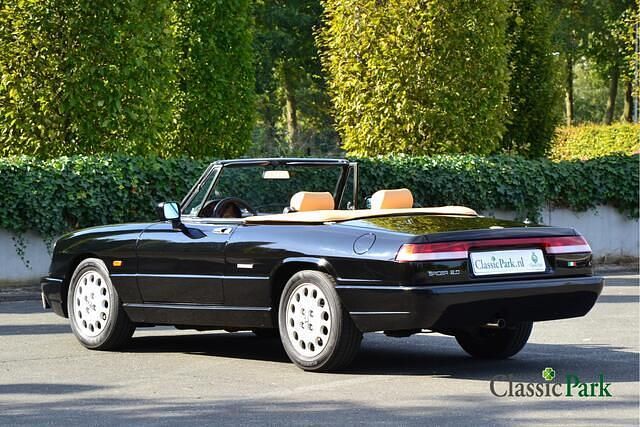 Occasion Alfa Romeo Spider 128 PK (94 kW) 1990 Zwart Cabriolet