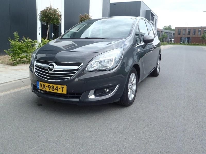 Grijs (metallic) Occasion 2016 Opel Meriva MPV | € 9.750 (Eerlijke prijs) - Afbeelding 1/4