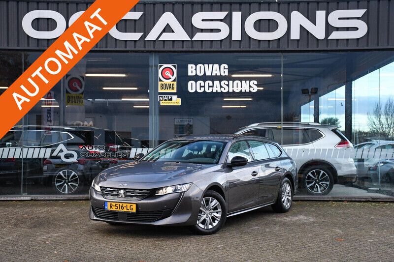 Grijs Gebruikt 2022 Peugeot 508 Business-Line Stationwagen | € 20.950 (Goede deal) - Afbeelding 1/4