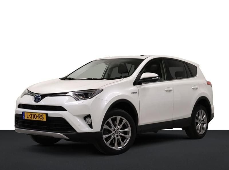 Wit Occasion 2019 Toyota RAV4 Hybrid Executive SUV | € 28.950 (Super prijs) - Afbeelding 1/4