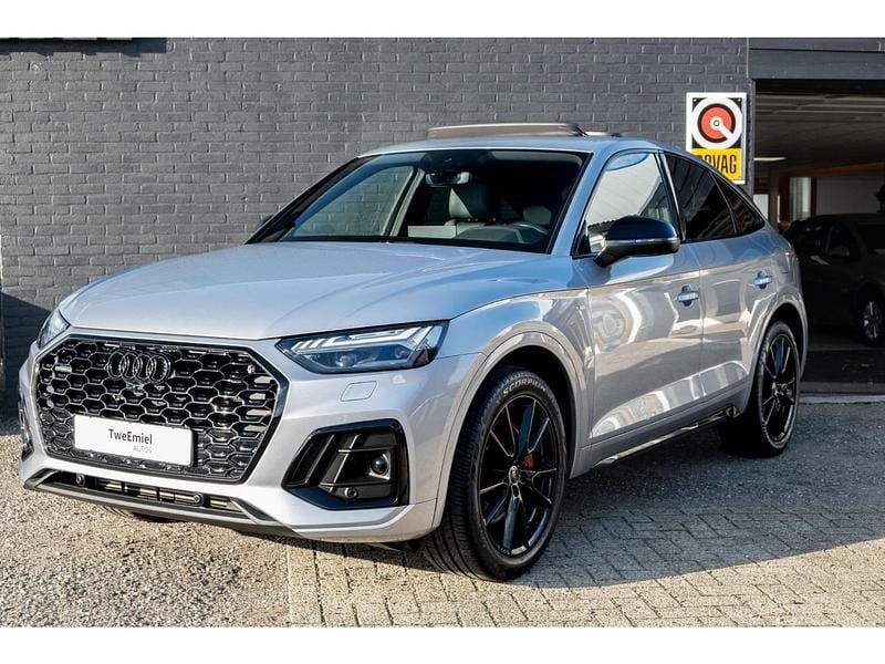 Grijs Gebruikt 2021 Audi Q5 Sportback S-Line SUV | € 42.950 (Super prijs) - Afbeelding 1/4