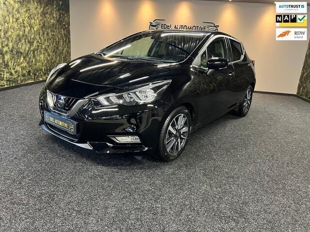 Zwart Gebruikt 2018 Nissan Micra N-Connecta Hatchback | € 10.349 (Eerlijke prijs) - Afbeelding 1/4