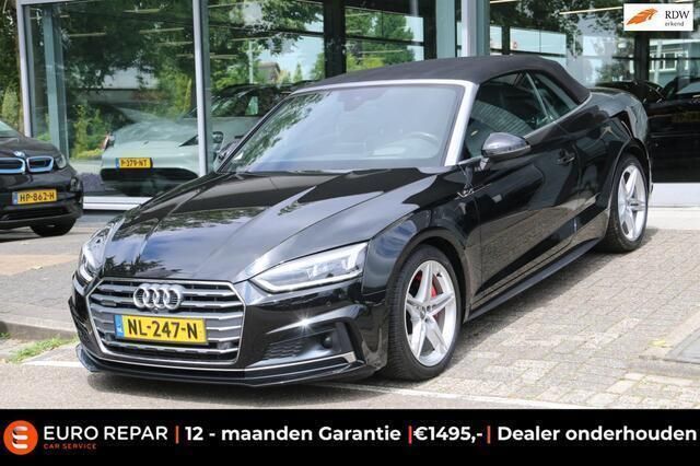 Zwart Gebruikt 2017 Audi A5 Cabriolet Sport Cabriolet | € 30.795 (Eerlijke prijs) - Afbeelding 1/4
