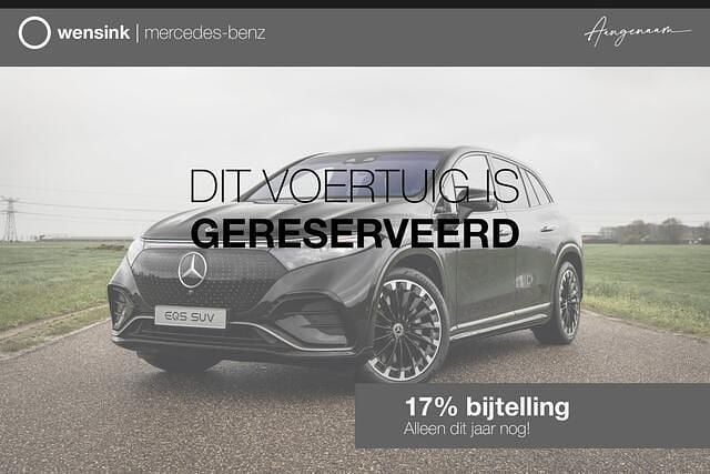Zwart Nieuw 2025 Mercedes EQS450+ AMG line SUV | € 121.357 (Goede deal) - Afbeelding 1/4